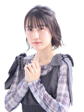 アルベロ(albero) ボブ ハーフアップアレンジ 20代 30代