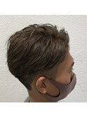 七三アップバングツーブロック