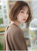 ■マロンベージュ細めハイライトウルフカット52-5戸頭20代30代