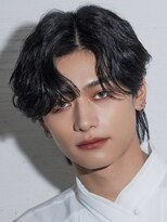 シド 表参道(s.i.d)&nbsp;韓国センターパート/シャドウパーマ/メンズメイク