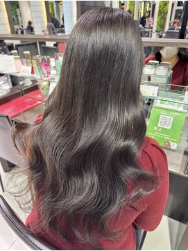 フォルテロゼ 横浜(FORTE rose) オリーブカラー/縮毛矯正