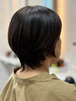 サンサーラ 宮脇店(SAMSARA)の写真/白髪が目立って伸びてきた時に目立ちにくいカラー剤を使用。しっかり染めながらも自然な仕上がりに…♪