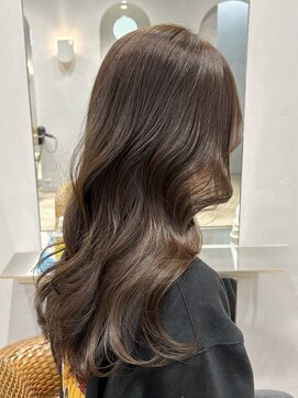 ティエラ 原宿 表参道(Tierra) 【Tierra美侑】うる艶髪オリーブベージュカラー