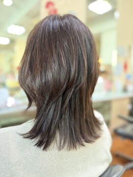 アークスヘアー 20代30代40代髪質改善トリートメント艶感ストレート透明感ロング