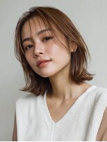 AccessMoon 米沢本店 クラゲヘアー/小顔/ココアベージュ/オリーブグレー/水戸米沢