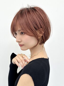 アマトウキョウスマートサロン(AMA TOKYO×Smart Salon) 韓国風巻き　小顔ショート　ハンサムショート