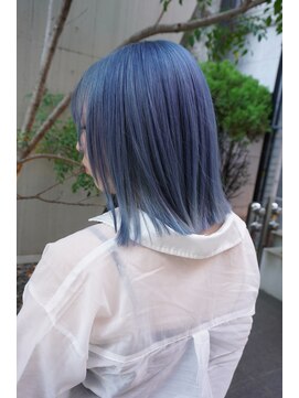 シィーム(cime) ペールブルー ハイトーン ケアブリーチ