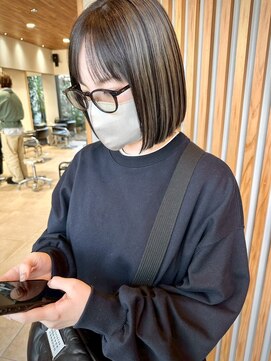 ヘアデザイン ソラ(Sola) 20代30代40代大人キレイ美シルエットナチュラルオリーブブラウン