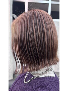 ルビオ(RuBio) アンブレラカラー ピンクベージュ