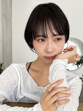 サークル(circle) 大人可愛い20代30代40代50代小顔ショートボブナチュラルショート