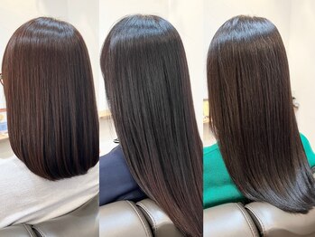 アトリエリコ 奈良高の原店(atelier RICO)の写真/【髪質改善専門店×完全個室】専門店ならではのオリジナルの髪質改善で、柔らかくまとまりのある艶髪へ☆