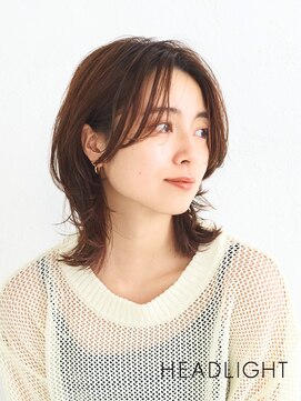 アーサス ヘアー デザイン 新潟坂井東店(Ursus hair Design) 小顔似合わせ韓国レイヤーウルフ大人くびれイメチェン前髪なし