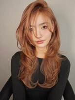 キヴィ(kivi) 頭皮にやさしいオーガニックカラー×艶ロング 白髪ぼかし