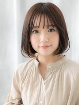 ドクターズサロン LAB 小山店 暖色系カラーツヤ髪大人美人内巻きこなれボブu小山10代20代30代