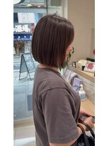 クレア 上大岡(CREA)&nbsp;白髪ぼかしハイライト縮毛矯正ダブルカラー髪質改善30代40代50代