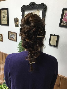 ヘアーデザインサロン スワッグ(Hair design salon SWAG) ルーズアレンジ☆