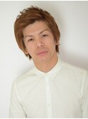 UPバングのメンズショート【美容室Belu東十条店】