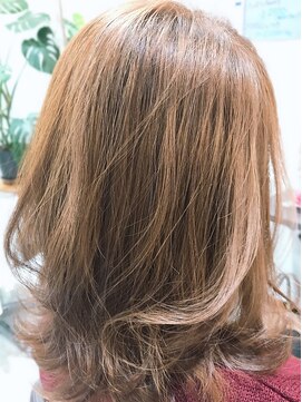 フジ(beauty salon FUJI) オフィスでもOK!!ツヤ感カラー