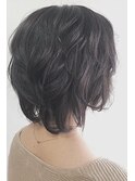 レイヤーミックス巻き/ショートボブ/透明感カラー【レセ南柏店】