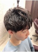 メンズショート、アイロン仕上げ!!