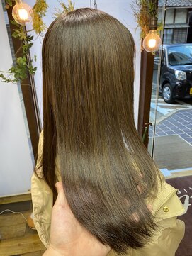 コレット ヘアー 大通(Colette hair) 『オリーブアッシュ』