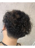 くるくるパーマスタイル
