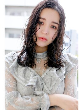 ラフィス ヘアー パーク 枚方2号店(La fith hair park) 【La fith】無造作ウェーブスタイル