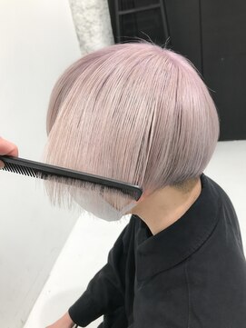 ココ 原宿(KOKO) #大人ガーリー#ダークアッシュ#ミディアムレイヤーカット