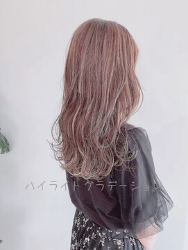 ナーナーナー モエ(Nana no moe) ハイライトグラデーションカラー