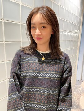 ラパンセヴェール(LA PENSEE VERT) 透マットベージュミディ