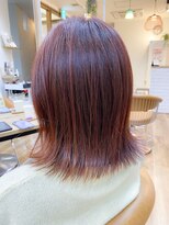 サンク ヘア アンド スパ パルシェ店(CINQ hair&spa)&nbsp;《CINQ》勝見　発色◎チェリーレッド♪