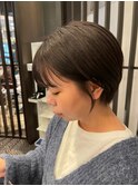 大人かわいい×耳かけショート