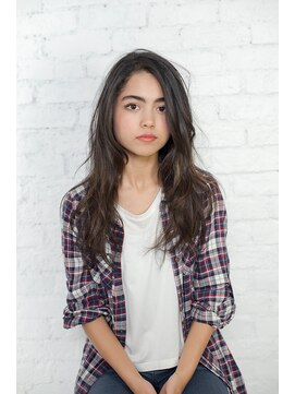 コルトバイコットン 上大岡店(COLT by cotton) ほつれウェーブ/グレージュ/外国人風【COLT上大岡】