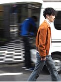 ストリート系×スパイラルパーマ