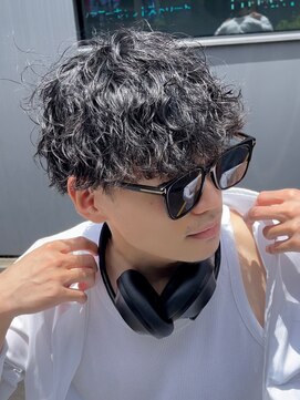 ローウェ バイ フィフス 立川メンズサロン(Louwe by fifth) 波巻きパーマ波巻きスパイラルパーマツイストスパイラルパーマ