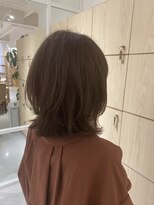 アドラーブル 万代店 (adorable)&nbsp;くびれ外ハネ【ラベンダーブラウン】20代30代40代