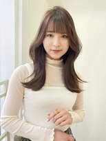 フォルテ 表参道店(FORTE)&nbsp;【フォルテ千鶴】ベージュカラーフェミニンロングヘア