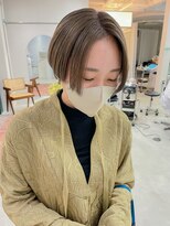 ヘアー アイス カンナ(HAIR ICI Canna)&nbsp;透け感カラー/ラベンダーグレージュ