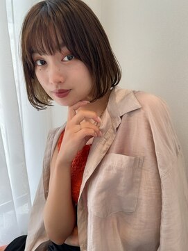 フェリア ファム 桃山台(FERIA fam) 【FERIAfam桃山台】まとまりBOB/シアーベージュ/ポイントカラー