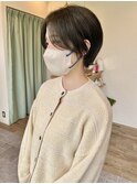 イメチェン/外ハネボブ/美髪/ワイドバング/ショート/レイヤー