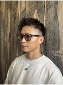 メンズスパイキーショート