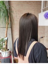 レヴル(REBEL) マットカラー/セミロング/ヘアエステ/秋冬カラー/30代40代50代