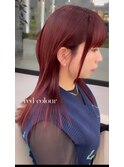 AO hair レッドヘアー