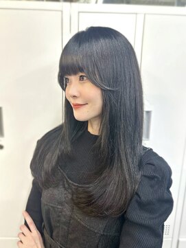 アリュウル 表参道(ALLURE) グレーブラックとワンカールでカワイイレイヤーカット◎ KAKO