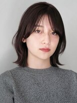 ガーデンヨコハマエスト(GARDEN YOKOHAMA est)&nbsp;似合わせカット　イメチェンヘアスタイル　シースルーバング　艶