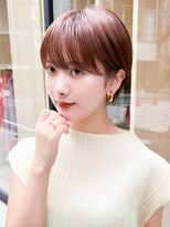 30代40代50代耳かけショート前髪なしハンサムショートカット