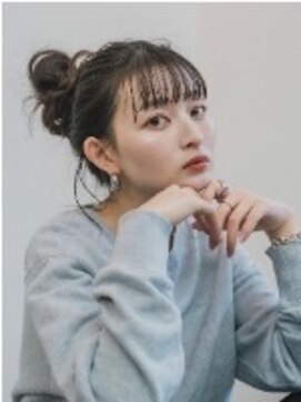 バブー バイ ビューティービースト アカデミー 広島店(ba-boo) カジュアルヘアアレンジゆるふわヘアセットシースルーバング