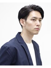<京橋>オススメメンズスタイル『オフィスでキマるビジネスカジュアル』／スパイラルパーマも◎