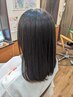 カット+髪質改善縮毛矯正+トリートメント+全体カラー￥31680→26980