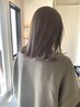 カラー+カット+質感トリートメント　￥13100→￥12600